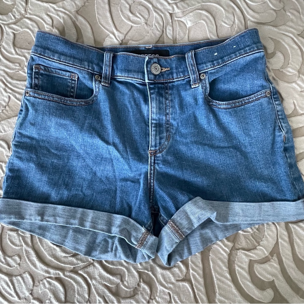 Express jean shorts